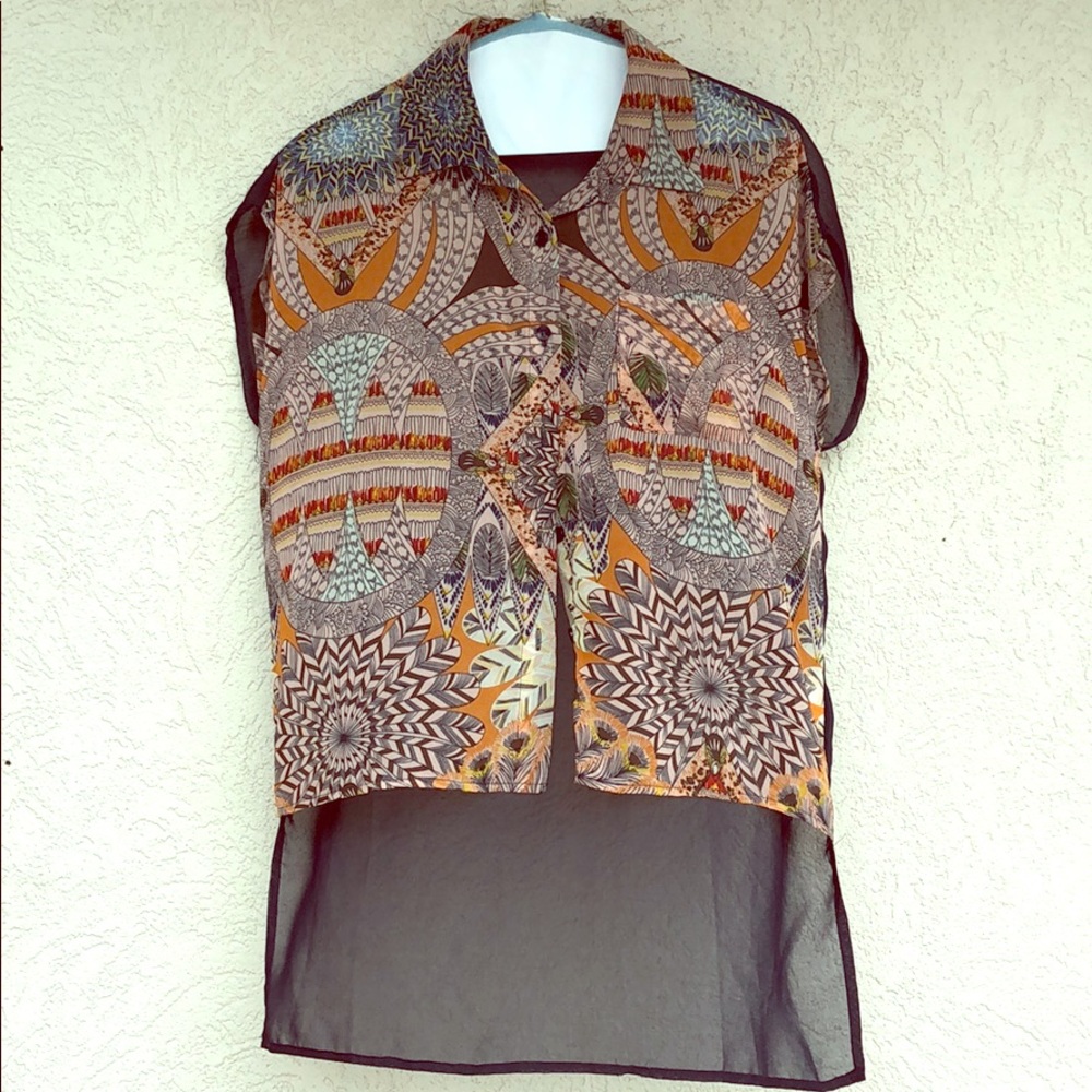 Sheer Verty blouse